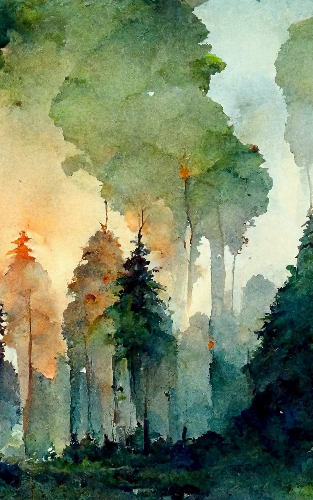 Colorful Life Illustration Minimalist Printable Book Cover.png